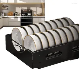 Kitchen Storage Sliding Racks For Cabinets Pull-Out Drawer-Type Shelf Organizer Rustproof Carbon Steel Supplies