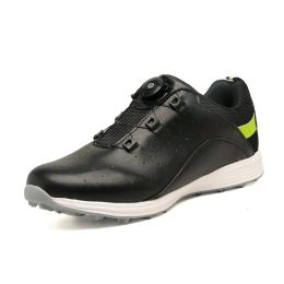 Shoes Men's Leather Golf Shoes Outdoor Waterproof Antislip Breathable Golf Shoes Men's Premium Sports Shoes 3946 Sizes