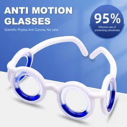 Sunglasses Frames 1 Pc Anti-Motion Sickness Liquid Glasses Portable Lensless Driving Goggles Anti-Sickness For Children Adult