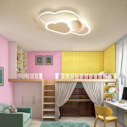 Ceiling Lights Acrylic Modern LED Light Bedroom Playroom Chandelier Kids Room Lamp Indoor Lighting 42W 52 31 6c