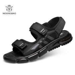 Sandals New Men Sandals Nonslip Summer Flip Flops High Quality Outdoor Beach Slippers Casual Shoes Cheap Men's shoes Water Shoes