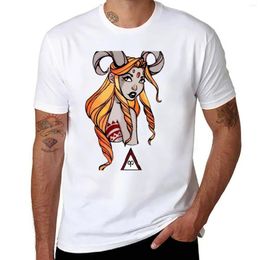 Men's Polos Zodiac : Aries T-Shirt Cute Tops Funnys Mens Big And Tall T Shirts