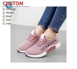 HBP Non-Brand Breathable mesh New Sports womens sale shoes light running breathable business casual
