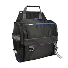 Niche with Shoulder Strap Wide Opening Storage Bag Large Capacity Multi-compartment Tool Carrier TL-6206