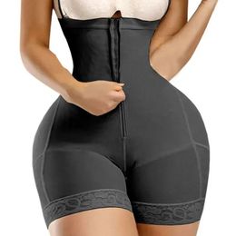 AfruliA Fajas Colombiana Girdle Full Body Shaper Lift Up Butt Lifter Bodysuits Tummy Control Panties Waist Trainer Thigh Slimmer 240318