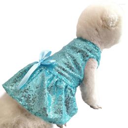 Dog Apparel Pet Dress Flakes Surface Cat Skirt Summer Small Princess Cosplay Costume