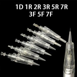 Needles 30Pcs Tattoo Needles Disposable Sterilised Permanent Makeup Cartridge Needles for PMU Machine Tattoo Eyebrow Liner Lips Supply