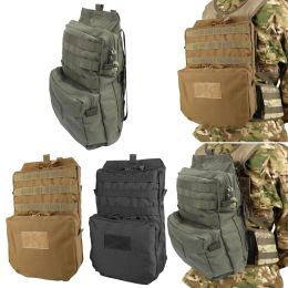 Bags Outdoor Molle Tactical Backpack Vest Expansion Pack Hydration Bag for Hiking Camping Backpacking Hunting Vest Equipment Bags