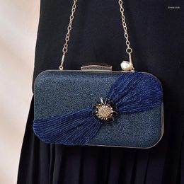 Evening Bags Fashion Dinner Bag Elegantly Crossbody Party Lace Design Ladies Shoulder Chain Handbag