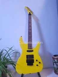 Guitar Six string electric guitar, wooden fingerboard, tremolo system, shipping cost to be borne by the seller