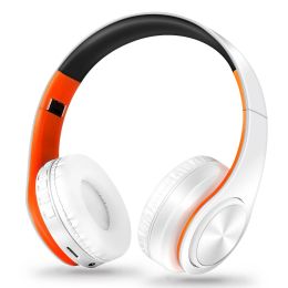 Headphones 2023 Upgrading Wireless Bluetooth Headphones Stereo Headset Music Sports Overhead Earphone with Mic for Smart Phone TV PC Tablet