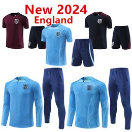 ENGLAND tracksuit soccer jersey training suit KANE STERLING RASHFORD SANCHO GREALISH 2024 men kids national ENGLAND football sets uniform
