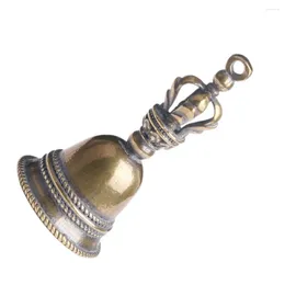 Party Supplies 2 Pcs Bell Keychain Brass Bells Decor Ornament Music Mini Decorations Hand Rattle