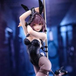 Action Toy Figures 30cm Bunny Girl Anime Figure Cute Sexy Girl Series Pole Dance Decoration Car Model Two Dimensions Collection Desktop Display Toy 24319
