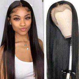 Synthetic Wigs 13x4 13x6 HD Lace Frontal Wigs Straight Human Hair Wigs On Sale Preplucked Full Lace Wigs For Women Brazilian Lace Front Wig 240329