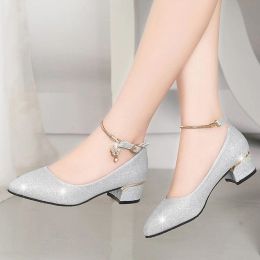 Pumps Women heels White Pumps Thin Heels Round Toe Platform Pumps Shoes For Women High Heel Shoes Bridal Heels