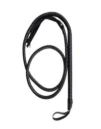 Crafts Black Bull Whip 65 Feet Cow Hide Leather Custom BULLWHIP Belly and Bolster Construction 2204119390277