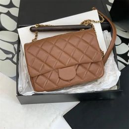 10A Mirror Quality Designer TOP designer Flip Bag 21cm lady shoulder genuine leather crossbody bag purse With box C555