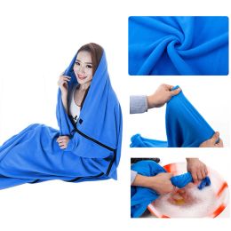 Gear Portable Ultralight Polar Fleece Sleeping Bag Outdoor Camping Tent Bed Travel Warm Sleeping Bag Liner Camping Sport Accessories