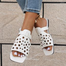 Slippers Summer Flats Women Walking Dress Shoes Casual Cozy Sandals Beach Brand Flip Flops 2024 Outdoor Trend Mujer Slides