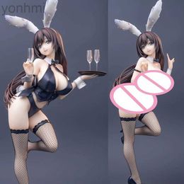 Action Toy Figures 43CM Anime Party Look Kagetsu Mei 1/4 Bunny Ver Sexy Girl PVC Action Figures Hentai Collectible Model Doll Toys Christmas Gift 24319
