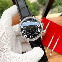 Relógio de designer masculino relógio 40mm alta qualidade luxo movimento mecânico automático relógio masculino moda presente montre de luxo