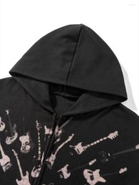 Women's Hoodies Skeleton Zip Up Hoodie For Women Men Y2K Skull Goth Sweatshirt Jacket E-Girl Harajuku Streetwear