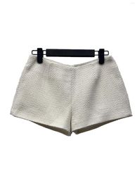 Women's Shorts Wool Blend Woven Fabric Casual Fashion 2024 Summer 1030