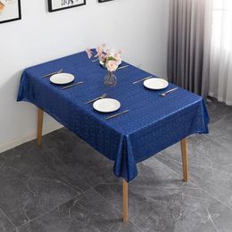 Table Cloth Solid Colour El Dining Room Home Nordic Embroidered Gold Rectangle Tablecloth Decor Aesthetic