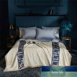 Autumn and Winter Light Luxury Flannel Blanket Thick Double Coral Fleece Antistatic Wholesale