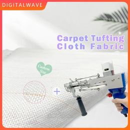 Primary Tufting ClothBacking Fabric For Electric Carpet Tufting Gun For Rug DIY Punch Needle Carpet Small Sizes 1.5/2/3/4/5M 240309