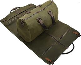 Duffel Bags Selling Suit Storage Bag Two Piece Set Foldable Large Capacity Detachable Portable Business Duffle Garment Travel