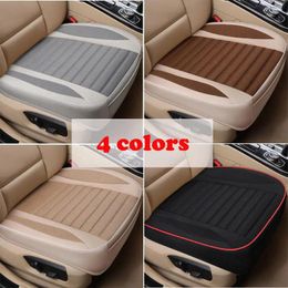 Car Seat Covers Cover Flax Cushion Universal Breathable Cotton Linen Protector For Four-door Sedan SUV Protection