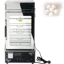 Stainless Steel Commercial 5 Layers Electric Frozen Steamed Bun Steamer Bun Food Warmer Display Showcase