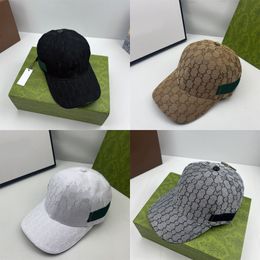 Trendy ball cap designer geometric print fashion accessories trucker hats for men women snapback adumbral golf baseball caps canvas cappello hj063 H4