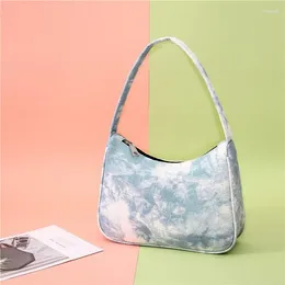 Totes Floral Printing Women Shoulder Bag Designer Handbag Small Zipper Hobos Over