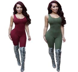 Whole Backless Jumpsuit Body Tank Top Sexy Romper Bodysuits Plus Size Rompers Womens Jumpsuit Playsuit Overalls For Women Jum1534269