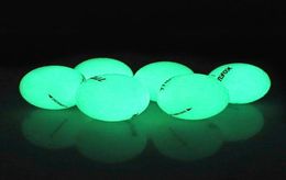 1 Set Fluorescent Luminous Night Light LED Golf Balls Glow In The Dark3517099