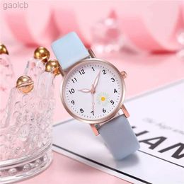 Armbanduhren Trendige Damen-Armbanduhren, leuchtende Damen-einfache Uhren, lässige Lederarmband-Quarzuhr, Uhr, Montre Femme, Relogio feminino 24319