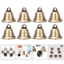 Party Supplies 20 Pcs The Bell Iron Decor Decorative Ball Christmas Decorations DIY Accessory Creative Pendant Open Bells Hanging