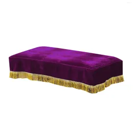 Chair Covers Piano Cover Bench Slipcover Exquisite Elegant Protective Dust For Bedroom Household Living Room Decoration