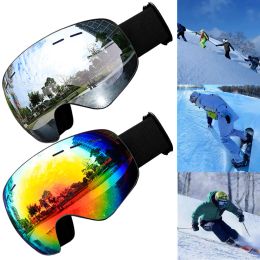 Eyewear Snow Snowboard Glasses Double Layers AntiFog Ski Goggles Cooling Vent Outdoor Sport Googles for Outdoor Sports Snowboard Skiing