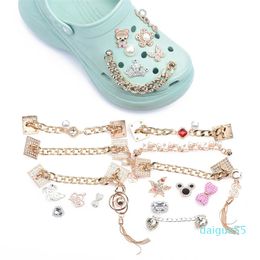 Shoe Parts Accessories brand shoes and hats design diamond children's gifts metal jewelry