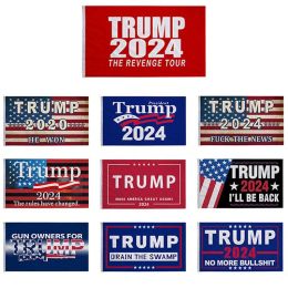 3x5 FT Trump Flag 2024 Election Flags Donald The Revenge Tour 150x90cm Banner Fast Shipping