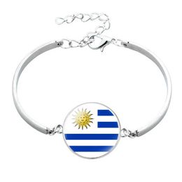 Fashion Design Charm Bracelets New Jewellery State Flags Time Metal Bracelet Accessories