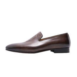 HBP Non-Brand Felix Chu Loafers Men Genuine Leather Slip On Driving Casual Shoes