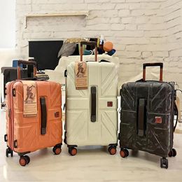 Suitcases Luggage Female 20 "boarding Suitcase 30 Large Capacity High Appearance Horizontal Trolley Box Cardan Wheel Male