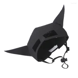 Cat Costumes Pet Bat Halloween Costume Dress Up Accessories Adjustable Black Mask 40JA