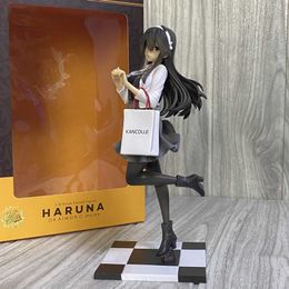 Manga Haruna girl does shopping every day Model standing figurine Anime PVC GK toys for kids gifts car decoration 240319