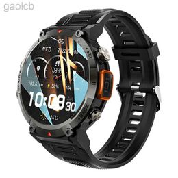 Relógios de pulso Smartwatch Relógio Inteligente Bluetooth Chamada com Lanterna Esporte Rastreador Pressão Arterial IP67 À Prova D 'Água para Homens Android iOS 24319